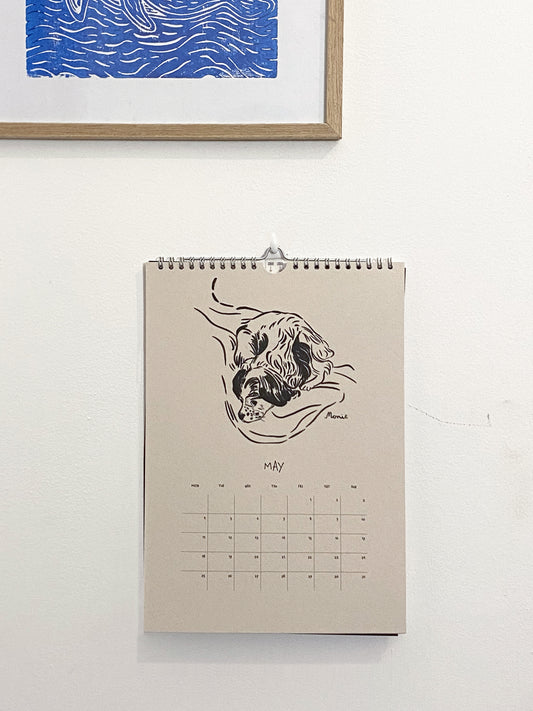 DOG YEAR CALENDAR 2026 - PHYSICAL PREORDER